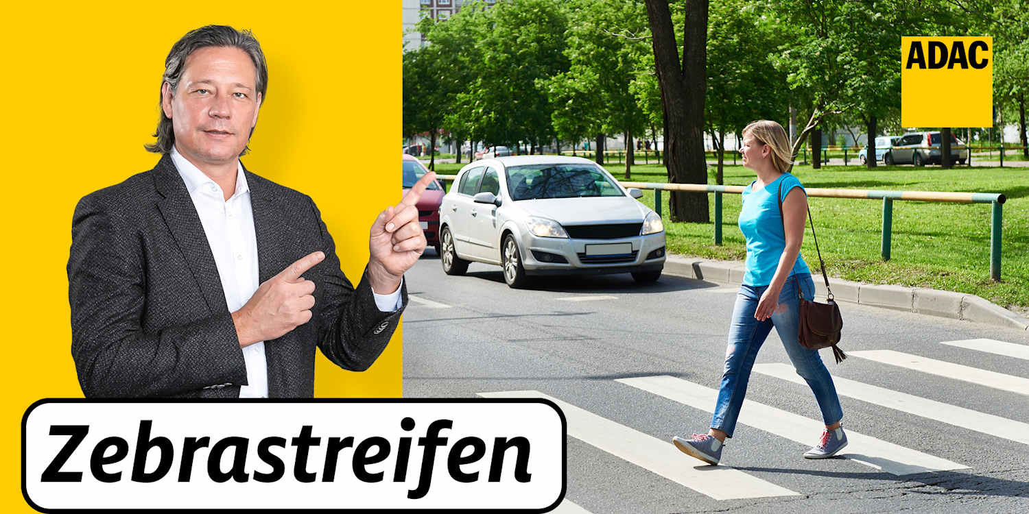 Fußgängerüberweg Das gilt am Zebrastreifen